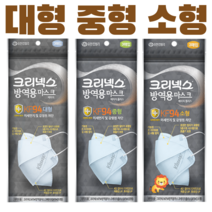 유한킴벌리 크리넥스 방역용 베이직 KF94 마스크 하늘색 대형 중형 소형 방역 미세먼지 및 감염원 차단 국산 식약처인증 4단 5중구조 사은품 유베코 착한마스크 1매, 50매