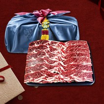 진정따옴 LA갈비선물세트 초이스등급 1kg 2kg 4kg 소갈비 구이용 가정용 선물용 la갈비 엘에이갈비 설 명절 선물세트 부직포가방, [진정따옴] LA갈비 선물세트 2호