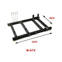 랙케이스게이머 캐비닛 DIY 미니 PC 케이스 오픈 프레임 ITX MATX 데스크탑 컴퓨터 섀시 랙 수평 모드 워, 02 MATX Case