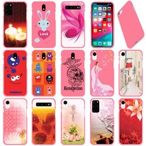 SKT 키즈폰 LG X2 ZEM 젬폰 케이스 LG-LM-X220NJ 휴대폰 젤리케이스-핑크펫A