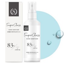 기타브랜드 슈퍼클래스 핸드터치 휴대용 손소독제 100ml 3개, 단일옵션, 상세 설명 참조