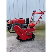 소형관리기 텃밭관리기 전기 관리기 로타리, 173 공랭식 디젤 + 롤오버 쟁기