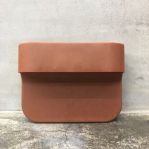 자동차 아우디 A6 간편틈새포켓 컵홀더 사이드형 포켓 3구수납, 1개, 브라운