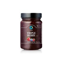 청정원 트리플베리 딸기잼 370g, 37개