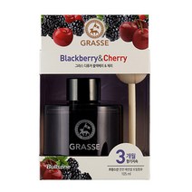 불스원 그라스 차량용 디퓨저 사무실 침실 거실 105ml, 블랙베리 체리