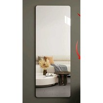 아크릴 벽거울 대형 전신거울 심플 벽걸이 미러 사각, 둥근거울 60x180cm