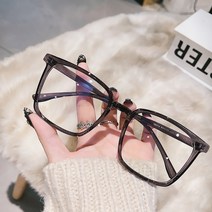 오버사이즈 빅페이스 16cm 안경테 남성사각 굵은테 렌즈로 매치할 수 있는 쌩얼굴