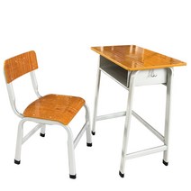 옛날 초등 중등 학교 교실 나무 책상 의자 책걸상 학원 학생, A