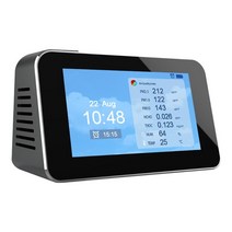 휘발성 가스 세서를 갖춘 대기 질 감지기 PM2.5/PM10/PM1.0 미크론 먼지 MONITO