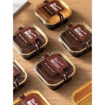 티라미수 포장용기 일회용 100개 보틀케이크용기 컵, 150ml 상자 100개