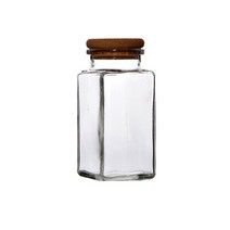 유리병 (Sale)사각허브 대 (콜크 사각)270ml(A), 1개, 1개
