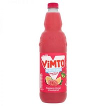 영국 Vimto Remix Orange Raspberry Pasn Fruit 빔토 무설탕 라즈베리 오렌지 패션 후르츠 주스 1L 5팩