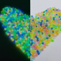 6mm컬러 야광구슬(약500개입)