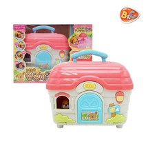 [NATURI] 미니 댕댕이 펫 애견 돌보기 역할놀이 장난감작동 움직이는 전동 미니 자동차 완구 장난감 rc 카 세트 N T : 245A4B+1060