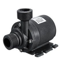수중펌프 워터펌프 물고기 연못 잠수정 워터 펌프 매우 조용한 미니 DC 12V 리프트 5M 800L/H 브러시리스 모터 분수, [01] 12V