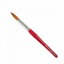 바바라 수채화붓 30R (합성모) 낱자루 24호, 없음