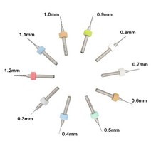 3D 프린터 노즐 청소 키트 용 드릴 비트 Makerbot Reprap 용 10pcs 0.1-2.0mm Creality CR-10 End 3 5, mix type 2