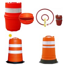 pe드럼 드럼통 조립식 고속도로 공사장 도로 교통 안전 스마트 드럼 휀스 윙카호스 라이트, 스마트드럼(일반)