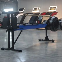 로잉머신 가정용노젓기운동기구 워터 경쟁 드래곤 보트 훈련 장비 드래곤 보트 선수 실내 조정 기계 드래곤 보트 에르고 미터 상업 바람 resi, 파란색