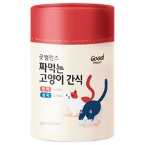 굿밸런스 짜먹는 고양이 간식, 1세트, 참치 30p + 연어 30p