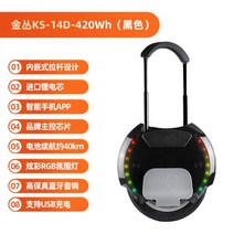 왕발통 원휠 외발전동휠 외발 495808, 72V 이상, KS-14D 420WH/800W 블랙