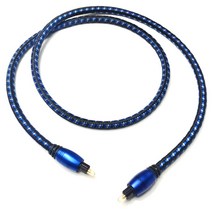 광 케이블 HiFi OptiLink-5 Toslink 오디오 광섬유 케이블, 1m, 1개