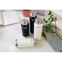 스텐텀블러 보온병 커피텀블러 홈카페 가벼운텀블러, 710ml, 화이트