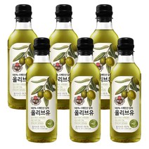 백설 해바라기씨유 500ml 6개, 백설 올리브유 500ml 6개
