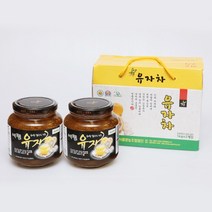 고흥 무농약재배 유자차(유기농설탕 1kgx2병)