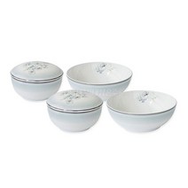 한국도자기본차이나 플로스 예단반상기세트 6pcs, 예단포장 + 거북조각수저