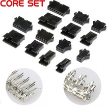 소켓 커넥터 Jst sm 커넥터 플러그 피치 2.54mm 암수 하우징 + 단자 sm-2p sm-2r jst sm2.54 2345678 p 핀, 2시, 10개