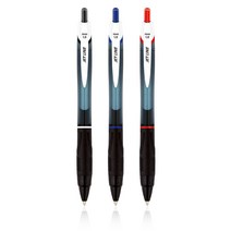[문구조아] 자바 제트라인 볼펜 1.0mm 필기구 흑색, 4개