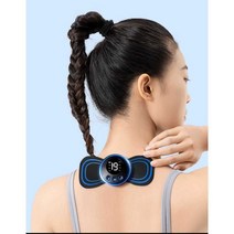 붙이는 어깨마사지기 추천 목 근육 허리안마기 저주파 휴대용 하이드로겔 마사지패드 세트, 호스트가 없는 패치 리필 팩(5패치)