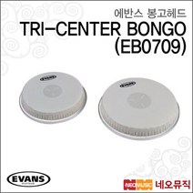 에반스봉고헤드 TRI-CENTER BONGO EB0709 패키지, 단품