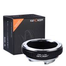 K& F 컨셉 렌즈 어댑터 올림푸스 OM 마운트 렌즈용 라이카 M1 M3 M6 M9 M240 M-P, 01 Leica M
