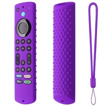 도시바/휘장 화재 TV 스틱 제어에 대 한 스마트 커버 안티 방진 실리콘 보호 케이스 끈, 04 Purple