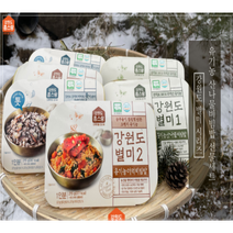 강원도 별미 건강하고 맛있는 먹거리 홈스랑 유기농 명란비빕밥 산나물밥 더덕밥 감자밥 영양 나물 비빕밥 즉석밥 다이어트밥, 명란비빕밥1개