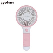 아이룸 USB 충전식 미니 핸디 선풍기 핑크 HF-309 손 선풍기 휴대용 선풍기