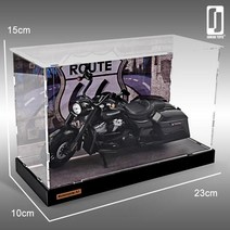 Meritor 1:12 할리 터프 가이 883 로드 킹 글라이드 미니카 프라모델 피규어, 2_2017 Harley Road K