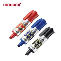 필기도구438 모나미 매직캡 사각닙 12개입, 빨강