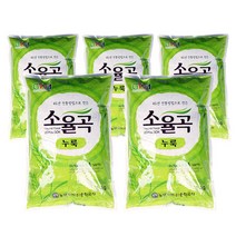 송학곡자 소율곡(우리밀) 전통누룩 1kg 막걸리 식초 제조, 5개입