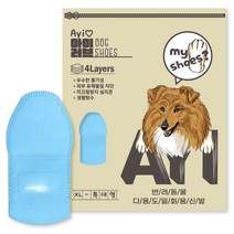 아이러브 강아지 초경량 일회용 신발, 30매