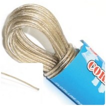 옥상 와이어 빨래줄 코팅 밧줄 캠핑용 후대용 빨래 건조줄, 10M, 10M