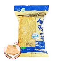 얇은 네모어묵 3봉 사각 고급부산 옛날 오뎅탕 볶음 조림 반찬 간식 요리, 라넛_사각어묵 800g 3봉