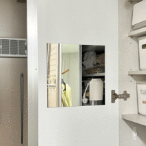 [접착거울] 구우스 프리미엄 벽에 붙이는 안전한 아크릴 거울