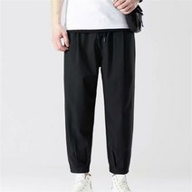 [코지23] 남자 데일리 모델같은 핏이 절로 나오는 밴딩 배기핏 바지