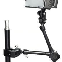 다용도 11인치 매직암 카메라 DSLR 조명 마이크 모니터 클램프