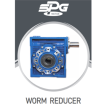 에스피지(SPG) 중공축 웜감속기 - 프레임 형번(75형) / 감속비(1/5~1/100) / NRV(입력축 구조:SHAHT), 25
