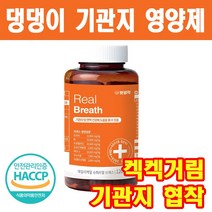 펫생각 기관지영양제 리얼브레스 기침 기관지 협착증 호흡곤란 면연력 항상도움 반련견 영양제, 1개