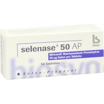 [독일 내수 정품](셀레나제)SELENASE 50 AP Tabletten 50St